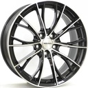 MONACO WHEELS MC16 BLACK POLISHED 8x18 5/120 ET43 CB72.6