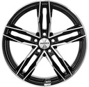 MONACO WHEELS RR8M GLOSS BLACK POLISHED 8.5x19 5/112 ET35 CB66.5