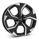 MSW 43 G.BLK/POL 8x18 5/114.3 ET40 CB73.1