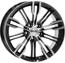 MONACO WHEELS GP8 GLOSS BLACK POLISHED 8x19 5/112 ET27 CB66.6