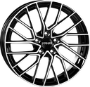 MONACO WHEELS GP11 BLACK POLISHED 8x19 5/112 ET28 CB66.5