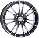 MONACO WHEELS MC8 GLOSS BLACK POLISHED 8.5x19 5/112 ET30 CB66.6