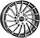 MONACO WHEELS TURBINE GLOSS BLACK POLISHED 8.5x19 5/112 ET35 CB66.5
