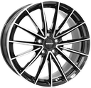MONACO WHEELS GP14 BLACK POLISHED 9x20 5/112 ET35 CB66.6
