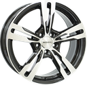 MONACO WHEELS GP4 GLOSS BLACK POLISHED 9.5x21 5/108 ET35 CB63.4