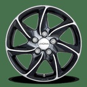 RONAL R51 BLACK POLISHED 6.5x15 5/114.3 ET45 CB82