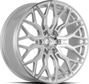 VOSSEN HF6.3 SILVER POLISHED 9.5x22 6/139.7 ET20 CB106.1