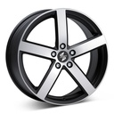 ETA BETA EROS M.BLK/POL 7.5x17 5/112 ET54 CB66.6