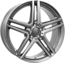 RIAL M10 METAL GREY 7.5x18 5/112 ET49 CB66.6