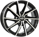 ALUTEC SINGA DIAM BLACK POL 6.5x16 5/105 ET41 CB56.6