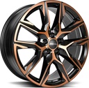 RONAL R71 JET BLACK COPPER MATT FRONT CU 8.5x20 5/130 ET41 CB84.1