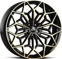 GMP A105 PIANO BLACK CHAMPAGNE 10.5x20 5/114.3 ET48 CB70.5