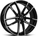 BROCK B38 BLACK FULL POL 8x19 5/114.3 ET38 CB72.6