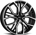 BROCK B41 BLACK FULL POL 8.5x20 5/112 ET62.6 CB66.6