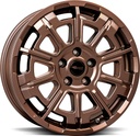 BROCK B45 BRONZE COPPER MATT 8x20 6/139.7 ET55.1 CB93.1