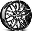OXGIN MAX BLACK POL 7x17 5/112 ET47 CB66.7