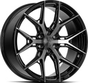 VOSSEN HF6.4 TINTED GLOSS BLACK 12x22 6/139.7 ET-44 CB106.1