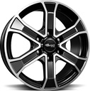 BROCK RC31 BLACK FULL POL 8x18 6/139.7 ET25 CB100.1