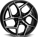 RIAL SALENTO DIAM BLACK POL 8x19 5/112 ET40 CB66.6