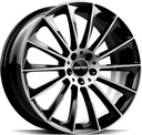 GMP STELLAR BLACK DIAM 9x22 5/108 ET38.5 CB63.4
