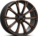 GMP TOTALE SATIN BLACK BRONZE DIAM 9.5x22 5/112 ET28 CB66.5