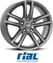 RIAL X10 METAL GREY 7.5x17 5/112 ET40 CB57.1